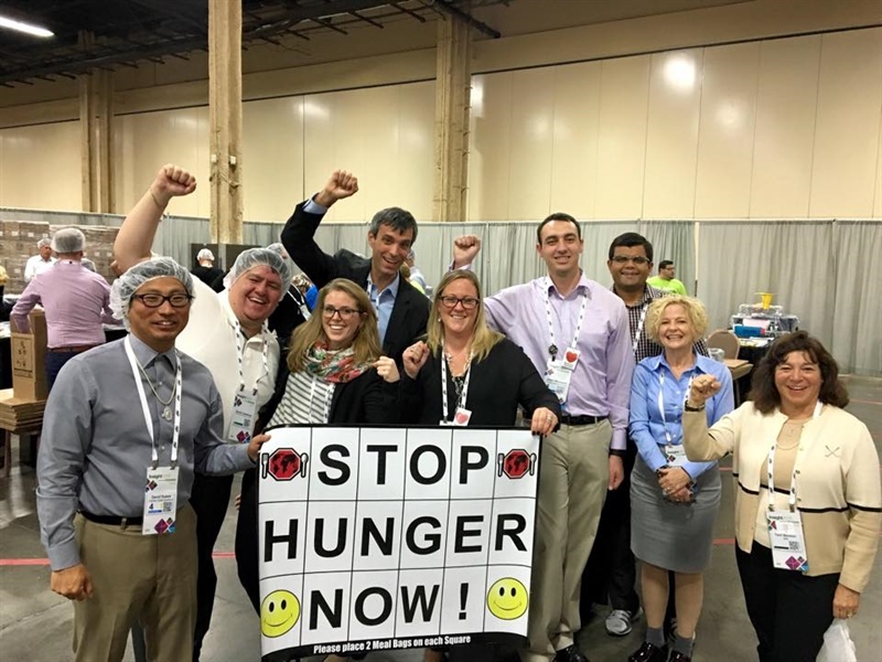 A feel good moment with a great team!